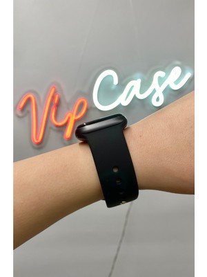 Vip Case 38mm-40mm-41mm 1 2 3 4 5 6 7 8 9 10 ve SE Serileri ile Uyumlu Apple Watch Silikon Kordon