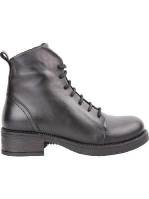 Albini 10019 Siyah Deri Bot