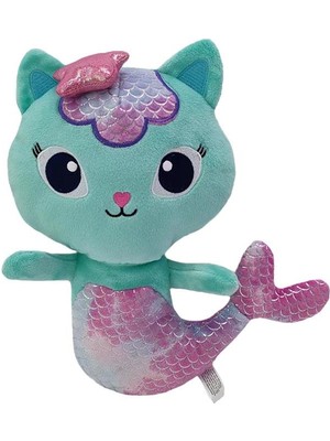 Schulzz Gabby Dollhouse Mercat Ithal Oyuncak Peluş 25 cm