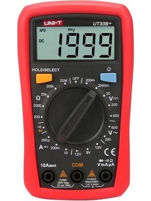 Uni-T UT33B+ Dijital Multimetre Ölçü Aleti