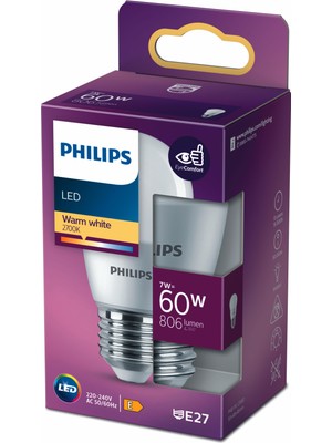 PHILIPS LED AMPUL 60W E27 KALIN DUYLU SARI IŞIK