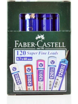 Faber Castell Faber-Castell   Min 0.7 mm 120'LI Tüp Mavi 127722
