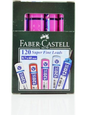 Faber Castell Faber-Castell   Min 0.7 2b 60MM, 120 Li Pembe Tüp - 5090127723