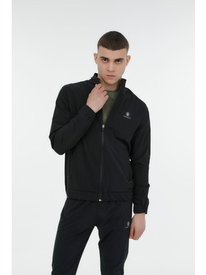 Lumberjack M-BS04 Woven T.suit 3fx Siyah Erkek Eşofman Takımı