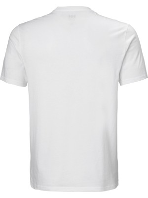 Helly Hansen  Nord Graphic T-Shirt Outdoor Erkek Beyaz HHA.62978