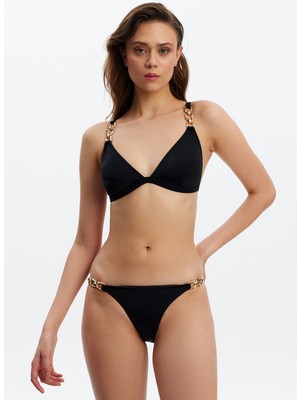 Louren Siyah Kadın Bikini Takım LRN23YKB1693