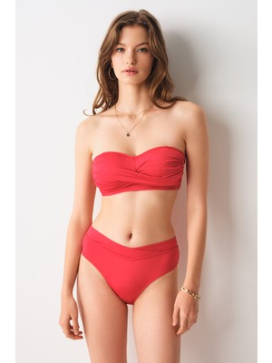 No Gossip Ella Yüksek Bel V Kesim Bikini Tek Alt