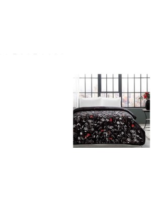 Taç Çift Kişilik Polyester Battaniye Blanca Siyah 6001