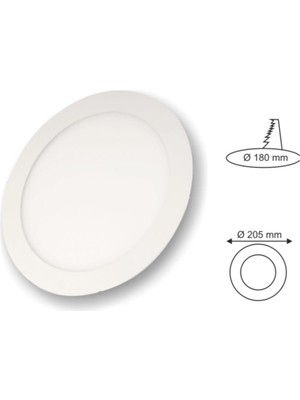 Cata Panel LED Armatür 15W-CT 5148 - 1060LM-BEYAZ