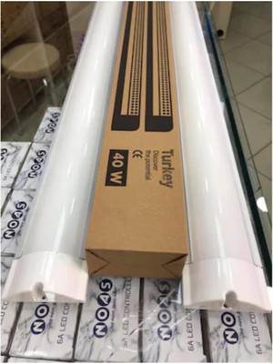 Zmr 40W 120 cm Bant Armatür Beyaz 6500K ( 2 Adet ) Faturalı   40W Bant Armatür 2