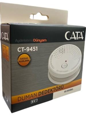 Cata Pilli Duman Dedektörü CT-9451