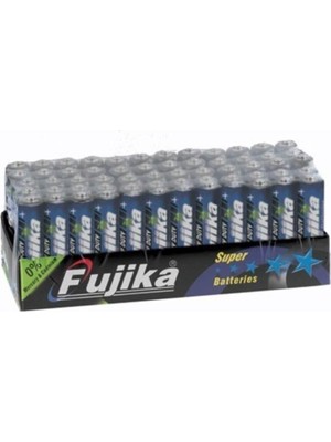 Fujika 60'lı Paket Pvc AA Pil 1,5 V Saat Pili Uzun Ömürlü Ekonomik Seçenek