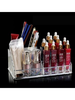 Bee Home Benveevim Piramit Kozmetik Ürün Düzenleyici Makyaj Düzenleyici Organizer