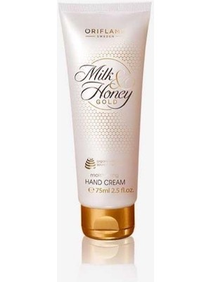 Oriflame Milk & Honey Gold 75 ml Nemlendirici El Kremi Yumuşak ve Parlak Cilt İçin Besleyici Özellik