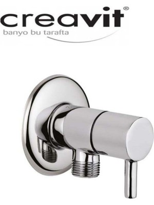 Creavit JK001 Aç Kapa Ara Musluk (Krom)