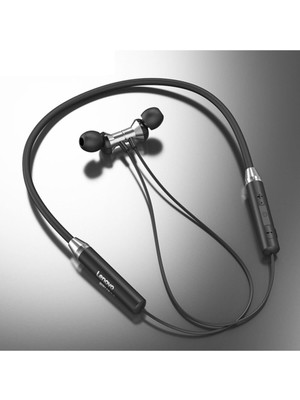 Lenovo HE05 Bluetooth 5.0 Chip Kulaklik Kablosuz Stereo Spor Manyetik Kulaklik Su Geçirmez Kulaklik