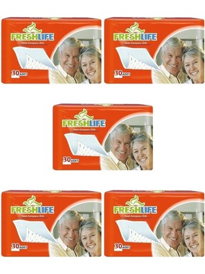 Freshlife Hasta Altı Yatak Koruyucu 90*180 30'Lu 5 Paket