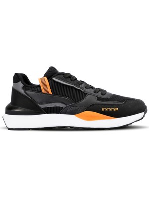 Slazenger Fulco Günlük Spor Siyah / Beyaz Sneaker Erkek Ayakkabı