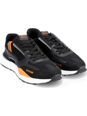 Slazenger Fulco Günlük Spor Siyah / Beyaz Sneaker Erkek Ayakkabı