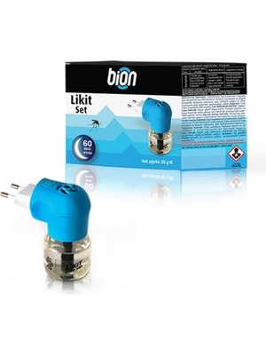 Bion Likit Set 60 Gece Sinek Kovucu