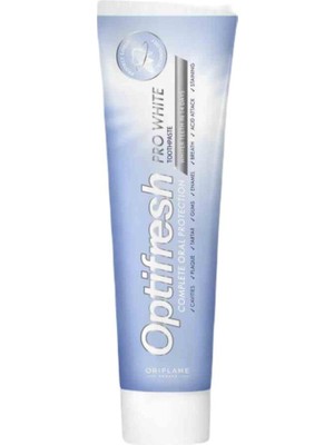 Oriflame Optifresh Pro White Beyazlatıcı Diş Macunu 75 ml Taze Nane Aromalı Ağız Bakımı