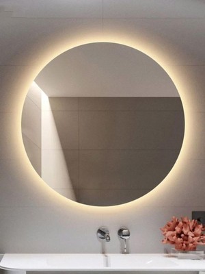 Yb Dekorasyon 80CM Günışığı Ledli Banyo Aynası / Dekoratif Ayna