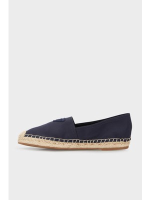 Emporio Armani Hasır Detaylı Espadril Ayakkabı Unisex Ayakkabı XVSS03 XN742 N151