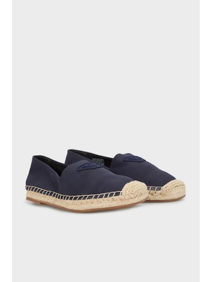 Emporio Armani Hasır Detaylı Espadril Ayakkabı Unisex Ayakkabı XVSS03 XN742 N151