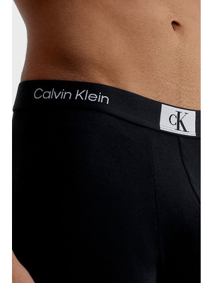 Calvin Klein Logolu Pamuklu 3 Pack Boxer 000NB3529AUB1 Erkek Boxer 000NB3529A Ub1