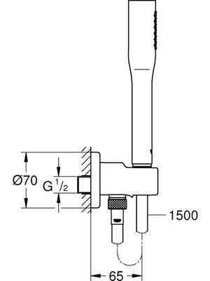 Grohe Euphoria Cosmopolitan Stick Duş Seti - 26404000