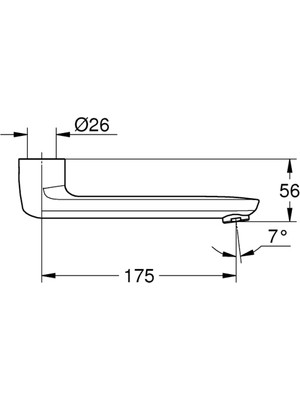 Grohe Döküm Döner Çıkış Ucu - 13380000