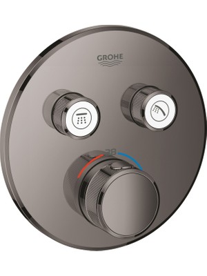 Grohe Grohtherm Smartcontrol Çift Valfli Akış Kontrollü, Ankastre Termostatik Duş Bataryası - 29119A00