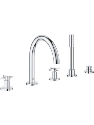 Grohe Atrio 5 Delikli Küvet Bataryası - 19923003