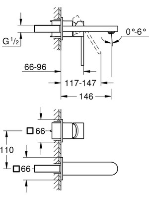 Grohe Grohe Plus Iki Delikli Lavabo Bataryası
m-Boyut - 29303003