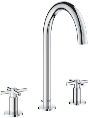 Grohe Atrio 3 Delikli Lavabo Bataryası 1/2"
m-Boyut - 20008003