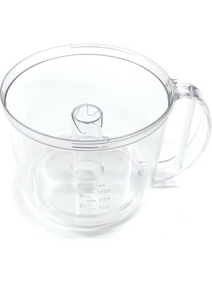 Arzum Elektronik Mutfak Robotu Plastik Hazne (AR127, AR136 ve AR144 Modeller Için Uygundur)