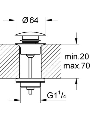 Grohe Bas-Aç Gider Seti - 65807AL0