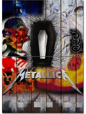 Ekart Metallica Art Mdf Tablo 70X100 cm