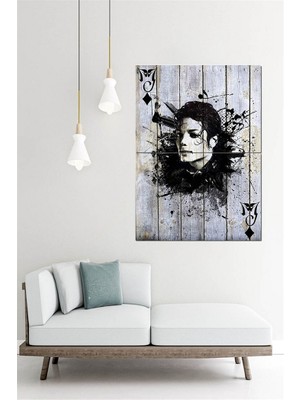 Ekart Michael Jackson Dekoratif Mdf Tablo 70X100 cm