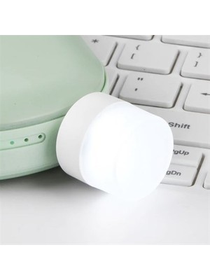 Dizayn Koloni Mini Boy USB Aydınlatma LED Göz Korumalı Okuma Işığı Mini LED Kolay Kullanılabilir USB Gece Lambası Beyaz Işık