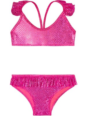 Slipstop Glace Swimsuit Pembe Çocuk Mayo