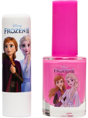 Disney Frozen Lisanslı Oje ve Lipcare Seti