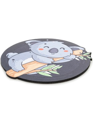 Myros Koala Ahşap Bardak Altlığı Magnet