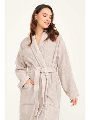 Like Cotton Şalyaka Premium %100 Pamuk Unisex Bornoz