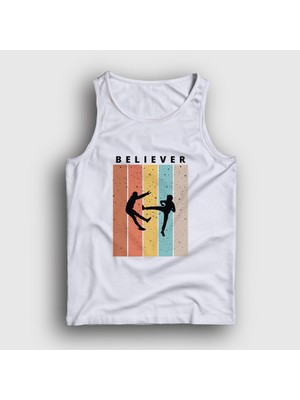 Presmono Unisex Beyaz Believer Imagine Dragons Atlet