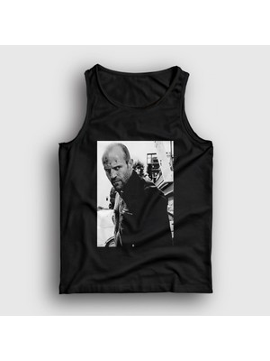 Presmono Unisex Siyah Crank Jason Statham Atlet