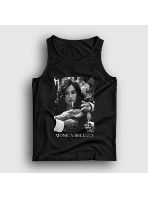 Presmono Unisex Siyah Smoke Monica Belluci Atlet