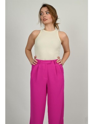 Lemajh Pembe Palazzo Pantalon