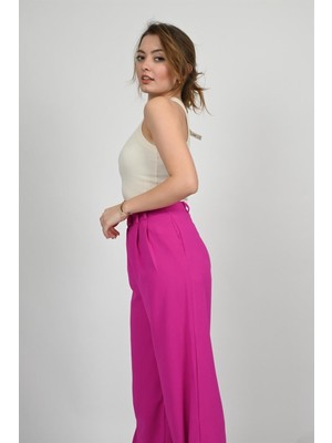 Lemajh Pembe Palazzo Pantalon