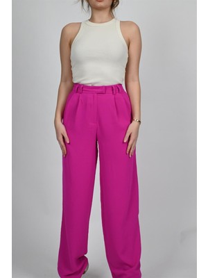 Lemajh Pembe Palazzo Pantalon